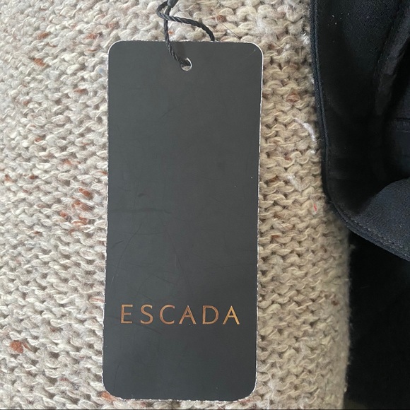 Escada Tovah Black Pants - Picture 7 of 9